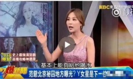 爆料范冰冰负面 最新,揭秘娱乐圈最新爆料真相